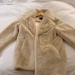 Express Fur coat- size XS